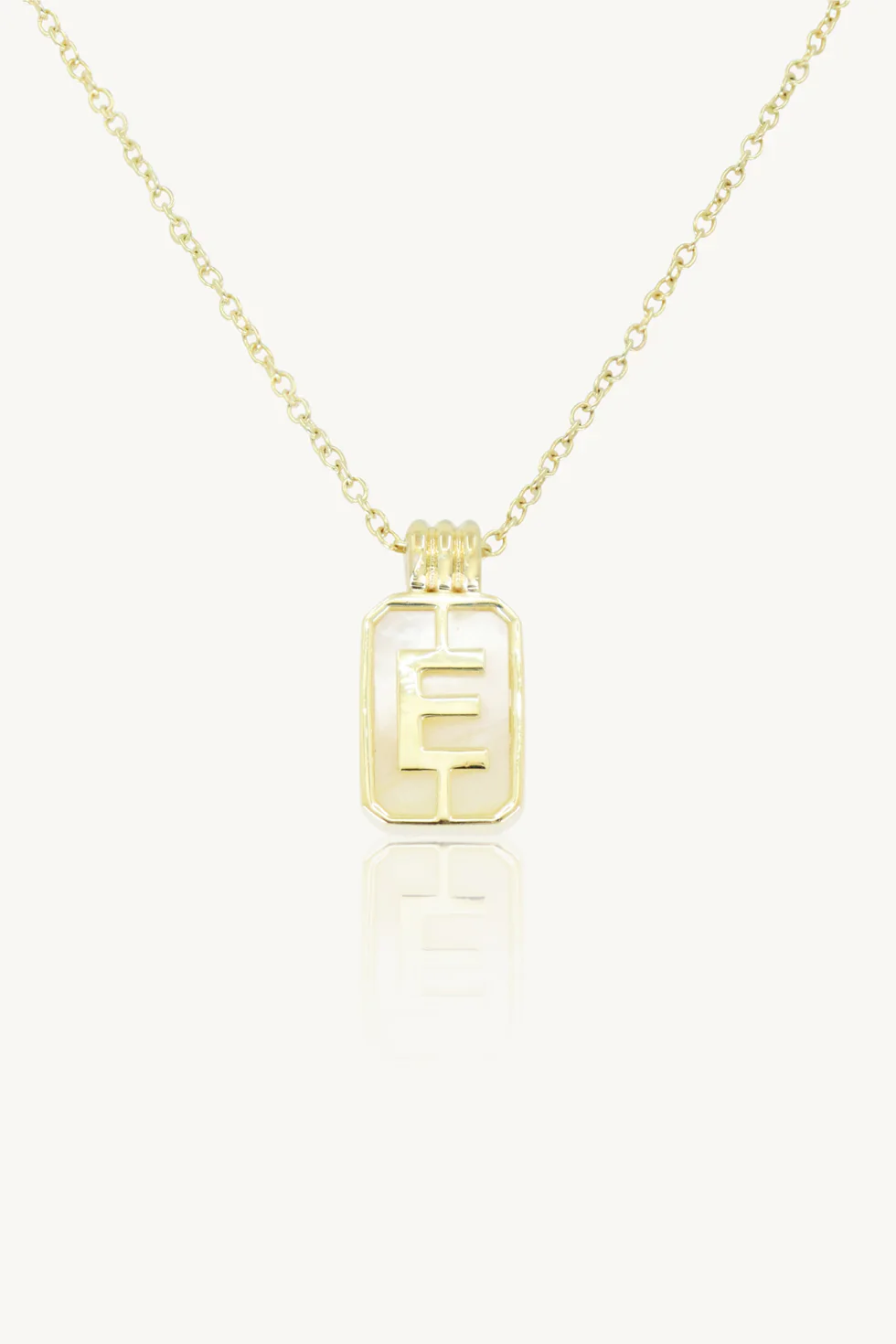 Initial A to Z Gold Necklace - Image 10