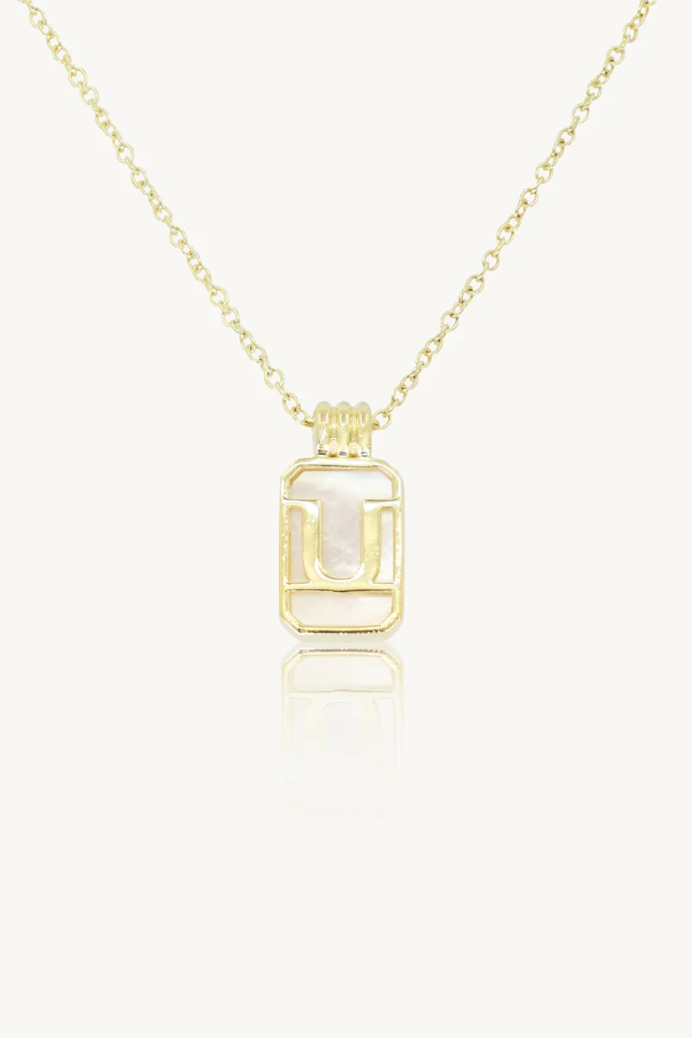 Initial A to Z Gold Necklace - Image 26